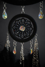 Load image into Gallery viewer, large black dream catcher