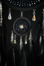 Load image into Gallery viewer, large black dream catcher