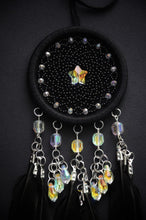 Load image into Gallery viewer, small black dream catcher