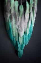 Load image into Gallery viewer, Large Gray Turquoise Dream Catcher