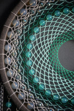 Load image into Gallery viewer, Large Gray Turquoise Dream Catcher