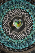 Load image into Gallery viewer, Large Blue Turquoise Dream Catcher
