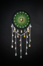 Load image into Gallery viewer, Green Dream Catcher and Sun Catcher Hybrid