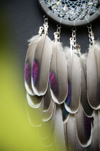 Load image into Gallery viewer, small grey dream catcher