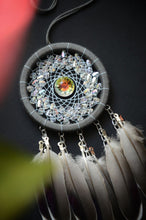Load image into Gallery viewer, small grey dream catcher