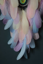 Load image into Gallery viewer, Large gray beige pink lilac dream catcher