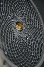 Load image into Gallery viewer, Large gray beige pink lilac dream catcher