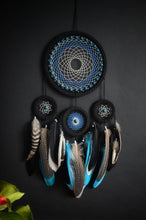 Load image into Gallery viewer, Big tribal dream catcher wall hanging