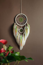 Load image into Gallery viewer, Dream catcher with natural stone agate Botswana beads
