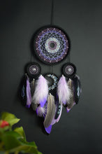 Load image into Gallery viewer, Big dream catcher with moonstones