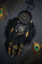 Load image into Gallery viewer, Virgo zodiac dream catcher