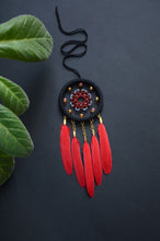 Load image into Gallery viewer, little red dream catcher for car