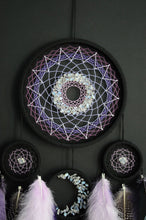 Load image into Gallery viewer, Big dream catcher with moonstones