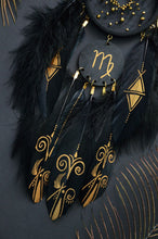 Load image into Gallery viewer, Virgo zodiac dream catcher