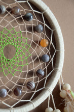 Load image into Gallery viewer, Dream catcher with natural stone agate Botswana beads