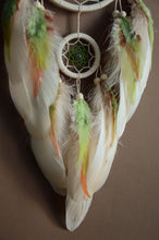 Load image into Gallery viewer, Dream catcher with natural stone agate Botswana beads