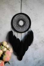 Load image into Gallery viewer, black dream catcher ursa large in night sky