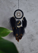 Load image into Gallery viewer, Sagittarius zodiac dream catcher