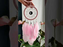 Load and play video in Gallery viewer, small pink dream catcher