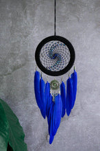 Load image into Gallery viewer, Little blue dream catcher