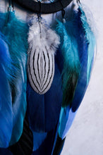 Load image into Gallery viewer, blue dream catcher with agate