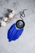 Load image into Gallery viewer, Little blue dream catcher