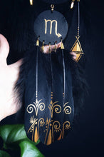 Load image into Gallery viewer, Scorpio zodiac dream catcher