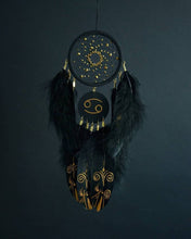 Load image into Gallery viewer, Cancer zodiac dream catcher