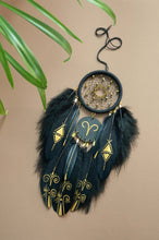 Load image into Gallery viewer, Aries zodiac dream catcher