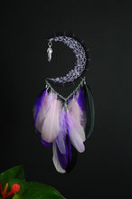 Load image into Gallery viewer, Waxing moon dream catcher