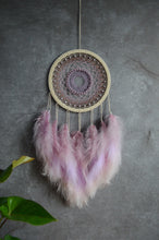 Load image into Gallery viewer, Fluffy pink dream catcher