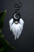 Load image into Gallery viewer, White moon dream catcher