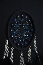 Load image into Gallery viewer, Small black dream catcher