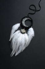 Load image into Gallery viewer, White moon dream catcher