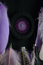 Load image into Gallery viewer, Purple wall hanging dream catcher