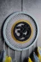 Load image into Gallery viewer, Om symbol wall hanging dream catcher