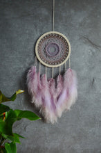 Load image into Gallery viewer, Fluffy pink dream catcher