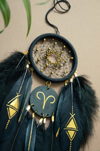 Load image into Gallery viewer, Aries zodiac dream catcher