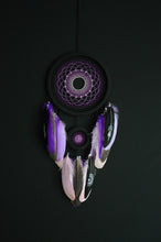 Load image into Gallery viewer, Purple wall hanging dream catcher