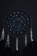 Load image into Gallery viewer, Small black dream catcher