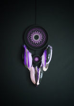 Load image into Gallery viewer, Purple wall hanging dream catcher