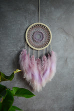 Load image into Gallery viewer, Fluffy pink dream catcher