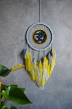 Load image into Gallery viewer, Om symbol wall hanging dream catcher