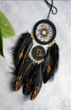 Load image into Gallery viewer, capricorn zodiac dream catcher
