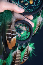 Load image into Gallery viewer, little dream catcher with tiger eye beads