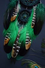 Load image into Gallery viewer, little dream catcher with tiger eye beads