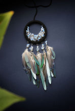 Load image into Gallery viewer, Small dream catcher with colorful feathers