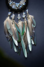 Load image into Gallery viewer, Small dream catcher with colorful feathers
