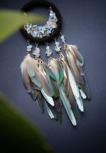 Load image into Gallery viewer, Small dream catcher with colorful feathers
