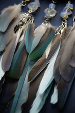 Load image into Gallery viewer, Small dream catcher with colorful feathers